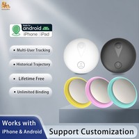 Traceur GPS en plastique pour animaux de compagnie, voiture, moto, dispositif de localisation avec alarme, étanche IPX6 et NFC pour systèmes iOS et Android