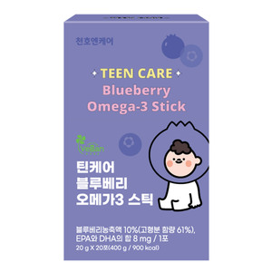 [ChunhoNcare] Suplemento Infantil Más Vendido, Barritas de Arándanos Teencare, 20 g x 20 Unidades, Barritas de Gelatina Saludables con Sabor a Arándano - Product Image 2