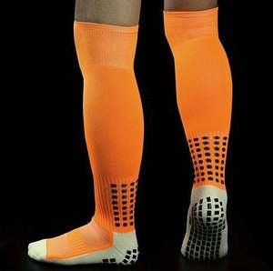 Elegantes calcetines deportivos de punto de Color sólido con logotipo personalizado antideslizante calcetines de tobillo de secado rápido último diseño para adultos - Product Image 5