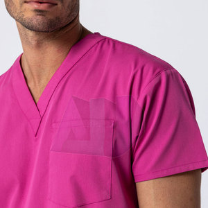 Conjunto de Traje Quirúrgico Suave y Limpio, Material de Algodón Suave, Ecológico, Ligero, para Uso Hospitalario Masculino, Cómodo, Personalizable, de Alta Calidad - Product Image 4