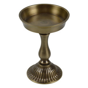 เชิงเทียนทรงเสาสีทอง ตกแต่งด้วยงานเคลือบทอง เหมาะสำหรับตกแต่งโต๊ะ งานเลี้ยงที่บ้าน โรงแรม งานแต่งงาน - Product Image 6