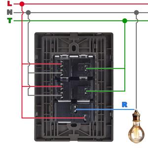 Prese di corrente con interruttore, MXIOO-006, 10 pezzi, 2 prese/interruttore, 125-250VAC, 10/15A, 50/60Hz, Argento/Oxford, Acciaio - Product Image 3
