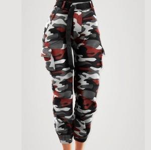 Latest Design Fashion Camo Sublimation 4 Pocket 100% Cotton Made Trouser Cargo Pants <b>Stretchy</b> Hot Selling Breathable Low Price - Product Image 3