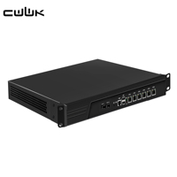 Serveur pare-feu en rack CWWK 1U 989, routeur Pfsense I5-3320M, 2 x 82599ES 10G SFP+, 6 x I226V 2.5GbE LAN, 19 pouces, OPNsense