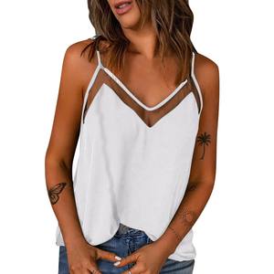 Drop Shoulders High Quality <b>Crop</b> Tank <b>Top</b> 100% Bamboo Fiber Organic Soft <b>Crop</b> <b>Top</b> Ladies Shirt Causal Workout t Camisoles Shirts - Product Image 4