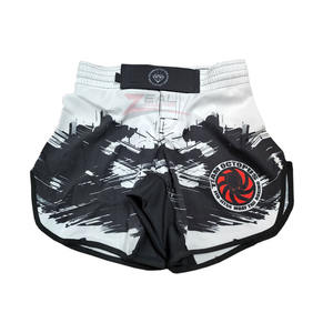 Shorts de MMA personalizados, tela microelástica, shorts de combate con impresión por sublimación, cintura elástica, shorts de grappling BJJ MMA hechos en Pakistán - Product Image 1