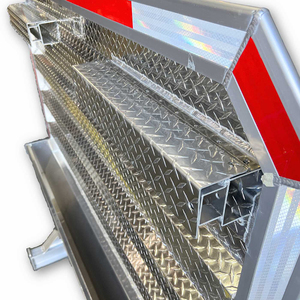 رف حماية من الألومنيوم لرأس الشاحنة بدون أبواب أو نوافذ مع شعار مخصص لتنظيم مقصورة الشاحنات - Product Image 2