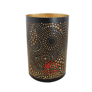 Mini bougeoir décoratif en métal finition noire décoration de table pièce maîtresse dernière tendance ensemble de 2 pour table et décoration intérieure - Product Image 3