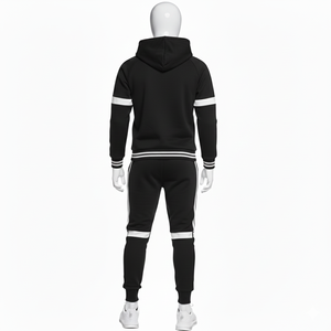 Conjunto Deportivo de Invierno para Hombre, 100% Algodón, Secado Rápido, Logotipo Personalizado Bordado, OEM, Entrenamiento Atlético - Product Image 5