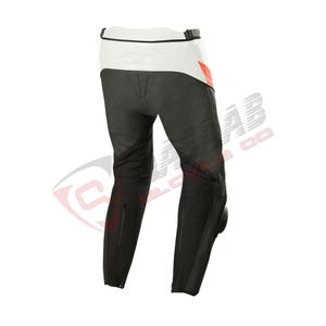 <b>Ladies</b> Gentlemen-Racing Trousers Black-American Motorcycle Style Genuine Cowhide Cowhide Biker's Pants Natural-Unisex Winter - Product Image 6