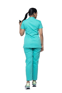 Fait sur mesure en gros prix d'usine uniformes de gommage médical tenues de soins infirmiers élégantes ensembles de vêtements de médecin multicolore - Product Image 2