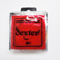 DEXTER Premium Nickel Acoustic Guitar Strings Model AG1254 Ready-to-Ship Wholesale Top-Tier Made in China