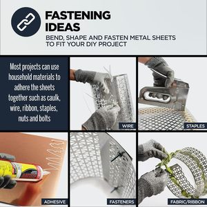 Tôle d'aluminium perforée décorative Cloverleaf, <span class=keywords><strong>panneau</strong></span> en maille métallique résistant à la rouille pour les couvercles de ventilation, les armoires et la décoration DIY - Product Image 5