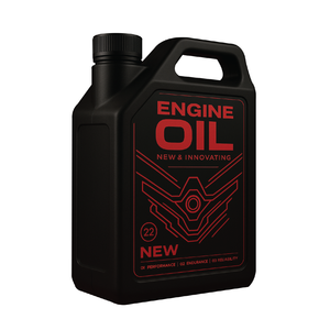 Label <b>Engine</b> <b>Oil</b> - Product Image 1