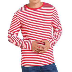 T-shirt d'entraînement pour homme en molleton 100 % coton 180g, respirant, avec impression épaisse de qualité supérieure, anti-boulochage, grandes tailles, vêtements de sport - Product Image 5
