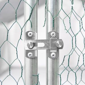 XPT034 <b>Outdoor</b> Chicken Coop Big Space Metal 13*10*6FT Animal Cage brand new - Product Image 2