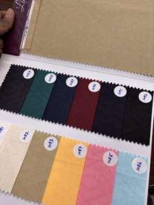 เสื้อผ้าฝ้ายแท้มีความกว้าง58น้ำหนักปานกลางทนทานวัสดุสำหรับเสื้อในราคาประหยัด - Product Image 2