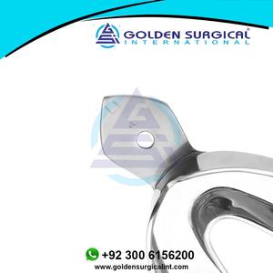 Instrumento de Odontología, Bandeja de Impresión Grande y Sólida para Consultorio Dental, Inferior |   Bandejas de Impresión para Prótesis Dentales Completas - Product Image 4
