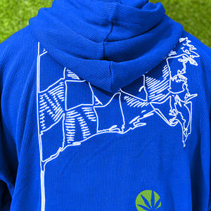 Venta al por mayor de ropa de calle de invierno con impresión personalizada y cremallera de doble cremallera polar peso pesado sudaderas con capucha para hombre nuevo último diseño - Product Image 6