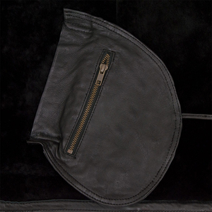 Chaqueta de cuero suelta para hombre a la moda, cuello vuelto de invierno, transpirable, impermeable, a prueba de viento, con cremallera frontal, venta al por mayor, precio barato - Product Image 6