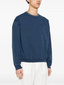 Nuevo diseño elegante Sudadera de algodón liso Cuello redondo Jersey Top OEM ODM Servicio Sudadera básica al por mayor - Product Image 3