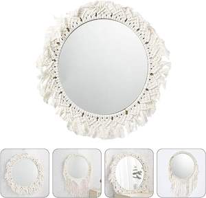 Espejo de cuerda de calidad duradera recién llegado para fines decorativos interiores disponible en forma y tamaño personalizados - Product Image 3