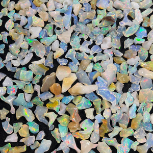 Éthiopien Opale Multi-Flare Poli Naturel Rugueux Tumble Meilleure Qualité Éthiopien - Product Image 4