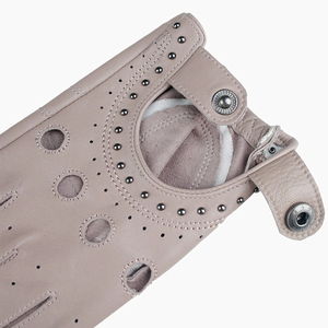 Wolson Industry Gants d'habillage en cuir de haute qualité Gants de conduite en cuir de mode Vente en gros de gants en cuir de mode Unisexe - Product Image 5