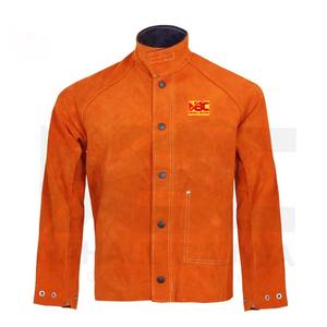 Ropa de seguridad al por mayor de alta calidad, chaquetas de trabajo productivas, chaquetas de soldador anticalor para uso seguro - Product Image 5