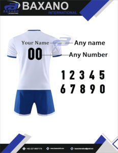 Maillot de football d'équipe personnalisé avec nom et numéro, 100 % polyester, imprimé par sublimation - Product Image 6