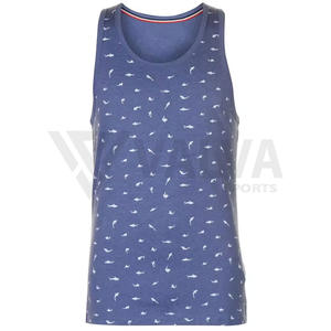 Débardeurs de la saison 2024 pour hommes, chemises de sport souples, respirantes et extensibles, style décontracté avec tissage tricoté unique de différentes couleurs - Product Image 1