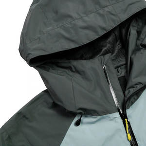 Chaqueta Ligera con Logotipo Personalizado OEM, Chaqueta Deportiva con Bloques de Color, Cortavientos, Impermeable, con Cremallera para Exteriores - Product Image 5