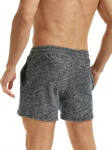Nouveaux shorts de jogging pour hommes été Confortable séchage rapide respirant couleur unie shorts pour hommes à vendre au prix de gros - Product Image 5