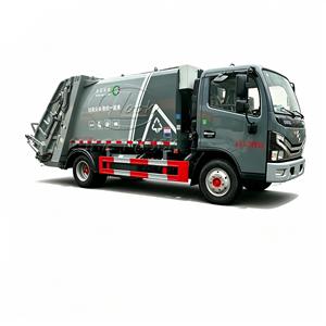 Camion compacteur de déchets léger Dongfeng Duolika D6 à prix avantageux, 4x2, diesel, avec certification CE ISO - Product Image 1