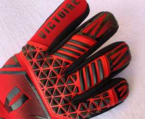 Guantes de Portero de Cuero Estilo Nuevo, Color Naranja Neón, Agarre de Látex, Alta Visibilidad, Rendimiento Impermeable, Muñeca Ajustable, para Exteriores - Product Image 3