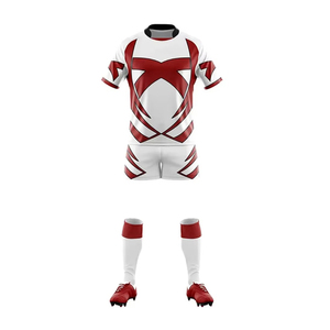 Personnalisez votre propre uniforme de rugby respirant imprimé avec votre logo, uniforme de rugby pour hommes imprimé numériquement, best-seller, fabriqué au Pakistan - Product Image 2