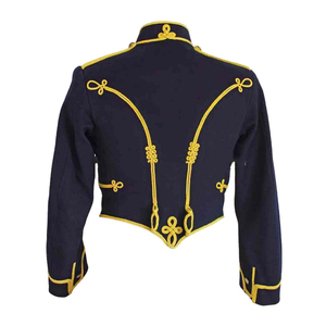 เสื้อโค้ทติดนิสัยของผู้ชายเสื้อโค้ทขนสัตว์และลวดยาว100% โลโก้ตามสั่ง - Product Image 4