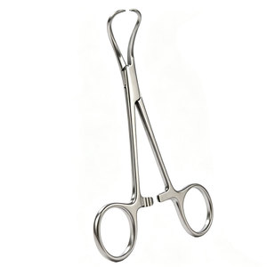 Pince à serviette Roeder en acier inoxydable, manuelle, réutilisable, instrument chirurgical pour usage clinique et en laboratoire - Product Image 1