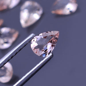 ลูกแพร์มอร์แกไนท์4ชิ้นมอร์แกไนต์7x5มม. ตัดลูกแพร์1.96ก้อนก้อนก้อนผลิตจากมอร์แกนไนต์คุณภาพสูงผลิตจากมอร์แกไนท์อัญมณีทรงหลวม54.6 $ - Product Image 4