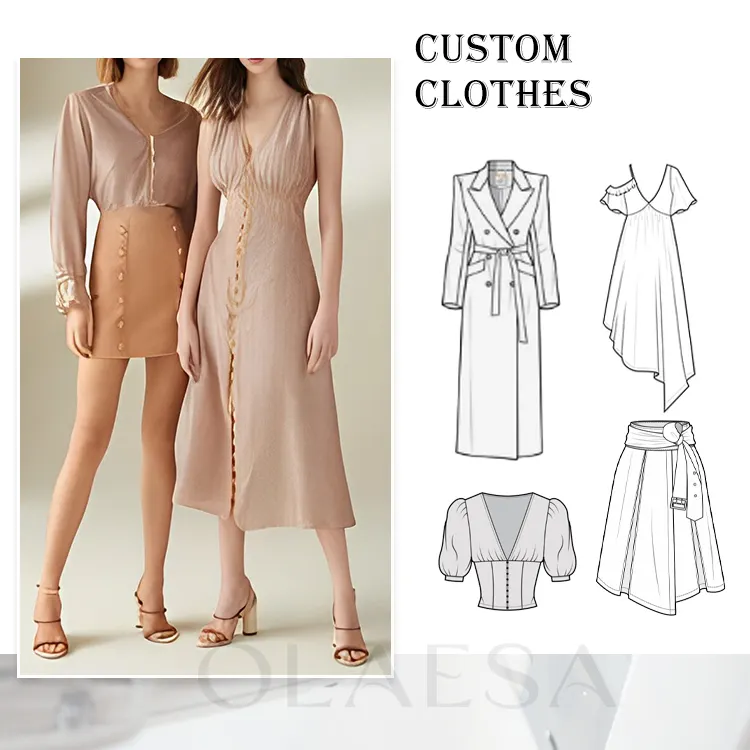 Undefined Elegant Clothes 100% Cotton Casual Dresses High Quality Women Clothing Manufacturers Custom