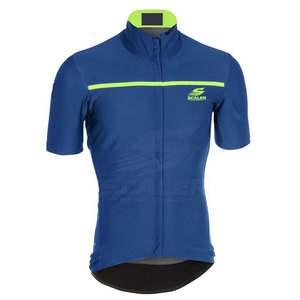 <b>Reflective</b> Detail Safety Design Cycling Jersey With Moisture Control Fabric And Secure Back Pocket Storage - Product Image 2