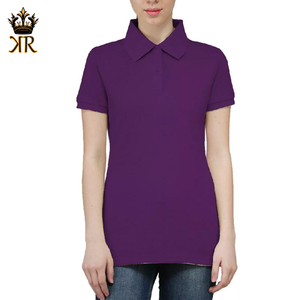 Nouveauté T-shirts polo en coton pour femmes respirants, doux et solides, motif décontracté, vente en gros de vêtements de mode personnalisés pour femmes Po - Product Image 1