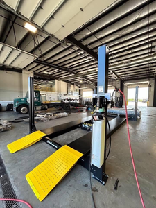 Elevador de Vehículos de 4 Postes de Nueva Calidad | Elevador de Autos de 5T de Alta Resistencia para Talleres de Reparación de Automóviles | Elevador de Autos de Cuatro Postes, Elevador Automotriz Profesional - Product Image 4