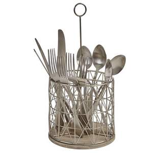 Étagère de rangement pour couverts design moderne porte-ustensiles porte-couverts en métal poli or de haute qualité pour accessoires de cuisine - Product Image 6
