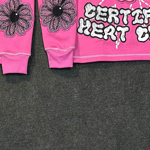 Sweat à capuche personnalisable écologique en molleton surdimensionné d'hiver pour homme avec patchs-Sweat-shirt Streetwear - Product Image 5