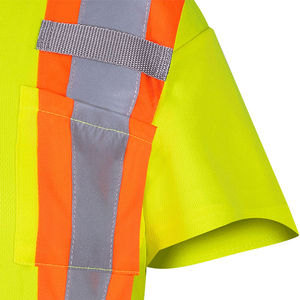 Vente en gros de vêtements de travail en polyester salopette de sécurité design réfléchissant respirant travail en plein air hiver meilleur logo de sécurité haute visibilité - Product Image 4