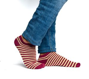 Calcetín informal transpirable personalizable, ropa de calle antideslizante y antibacteriana con diseño de logotipo personalizado - Product Image 4