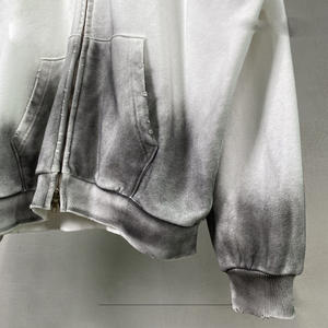 คงความอบอุ่นสบายและอินเทรนด์ด้วยซิปมีฮู้ดคุณภาพสูงของเราสไตล์สตรีทสไตล์วินเทจปรับแต่งได้ตามต้องการ! - Product Image 4