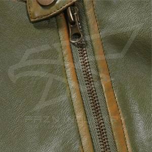 Vestes pour hommes en cuir de vachette véritable délavé de style vintage de qualité Primum - Product Image 6