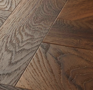 Insertos para Piso con Diseño de Cesta Tejida en Nogal Oscuro - Product Image 1